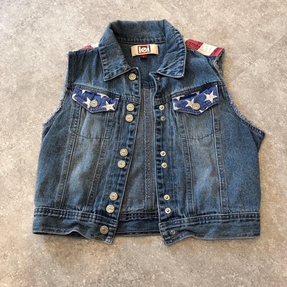 Women’s denim vest